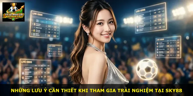Những lưu ý cần thiết khi tham gia trải nghiệm tại Sky88